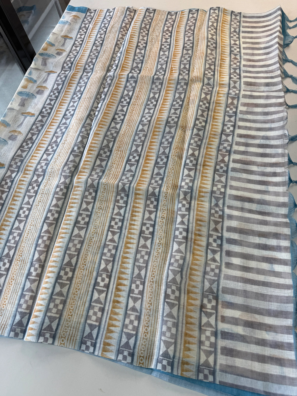 Linen cotton Saree / 620D