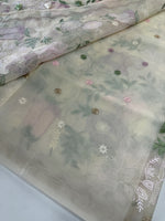 Organza Saree/ 1068