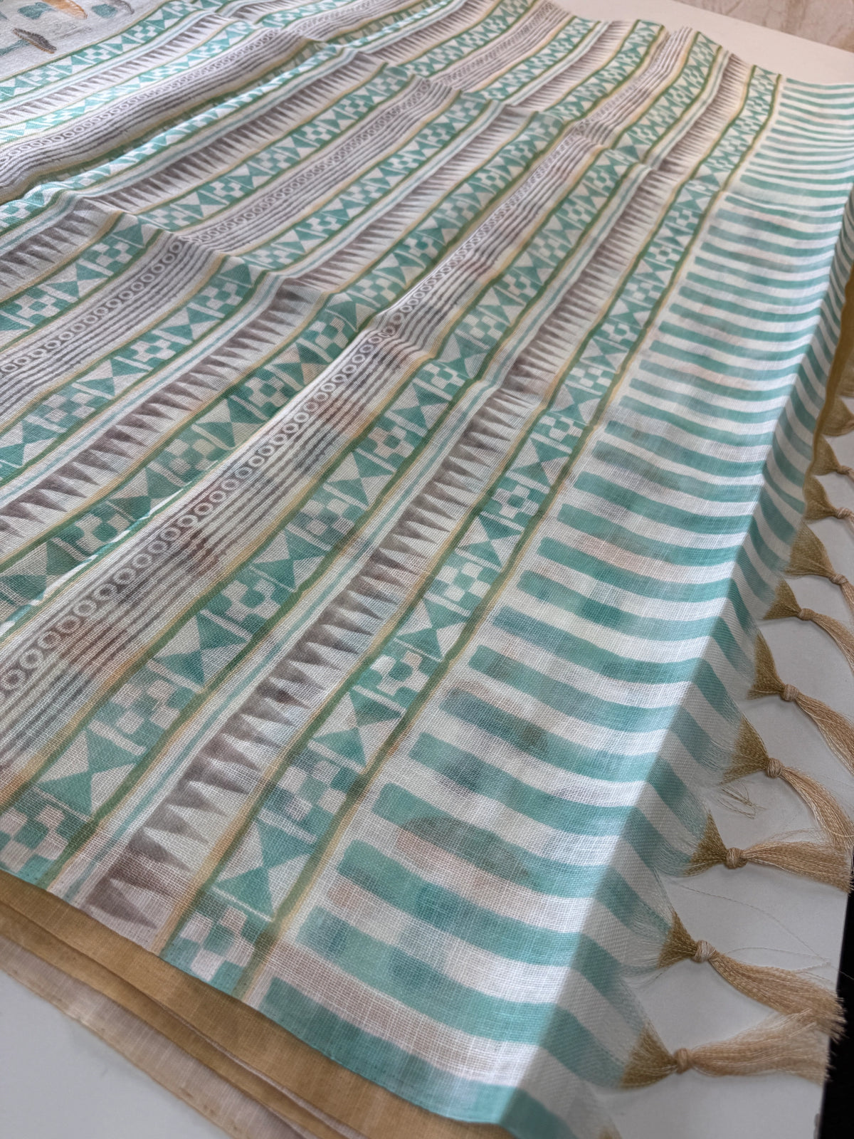 Linen cotton Saree / 620D