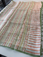 Linen cotton Saree / 620D