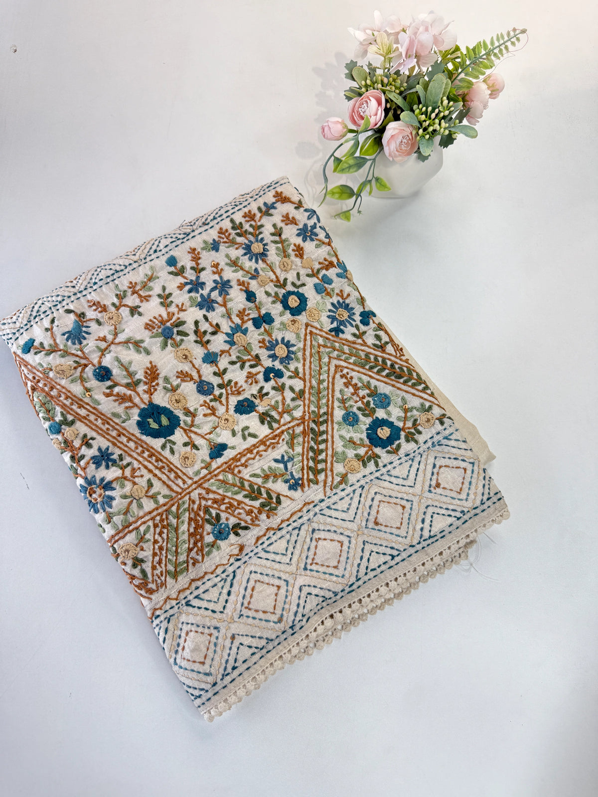 Soft Semi Tussar Saree/ 617B