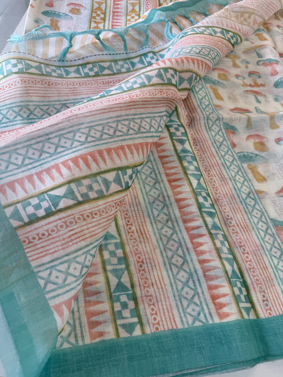 Linen cotton Saree / 620D