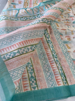 Linen cotton Saree / 620D