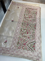 Soft Semi Tussar Saree/ 617B