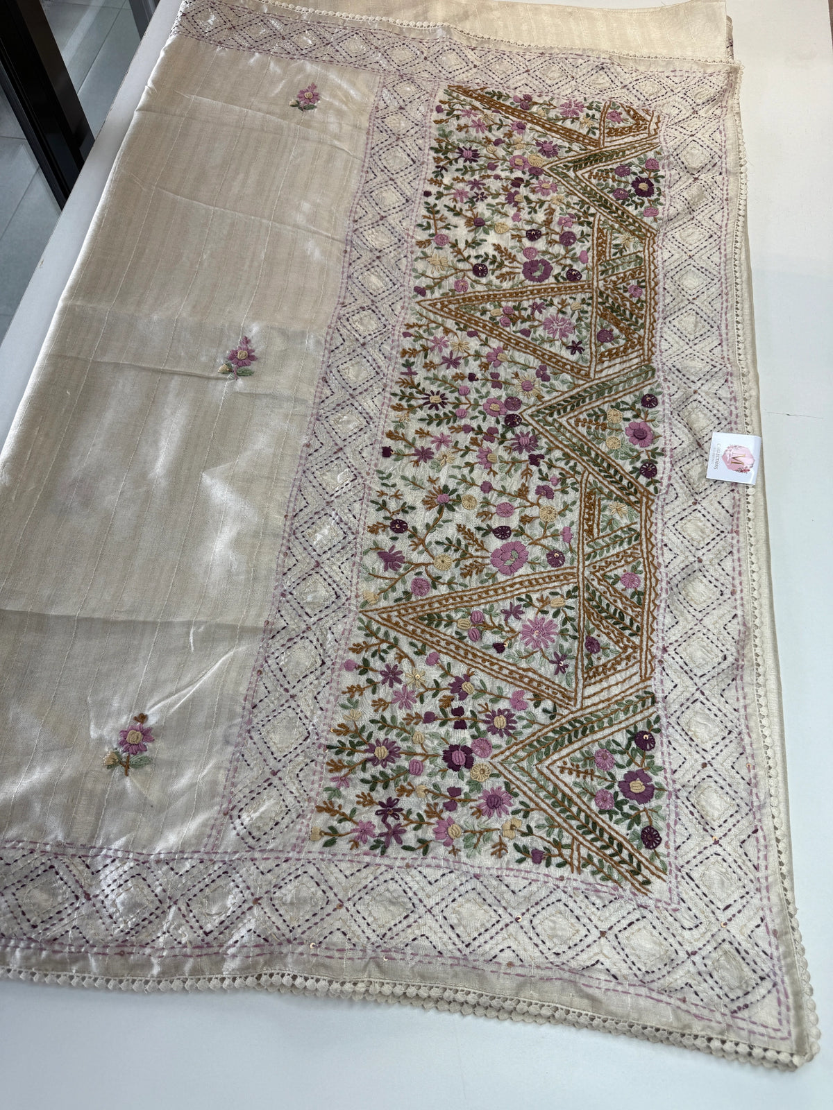 Soft Semi Tussar Saree/ 617B