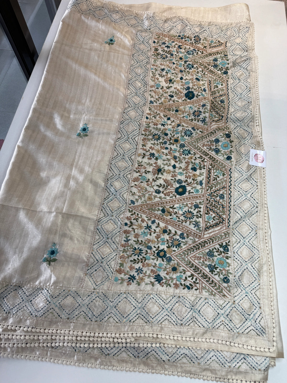 Soft Semi Tussar Saree/ 617B