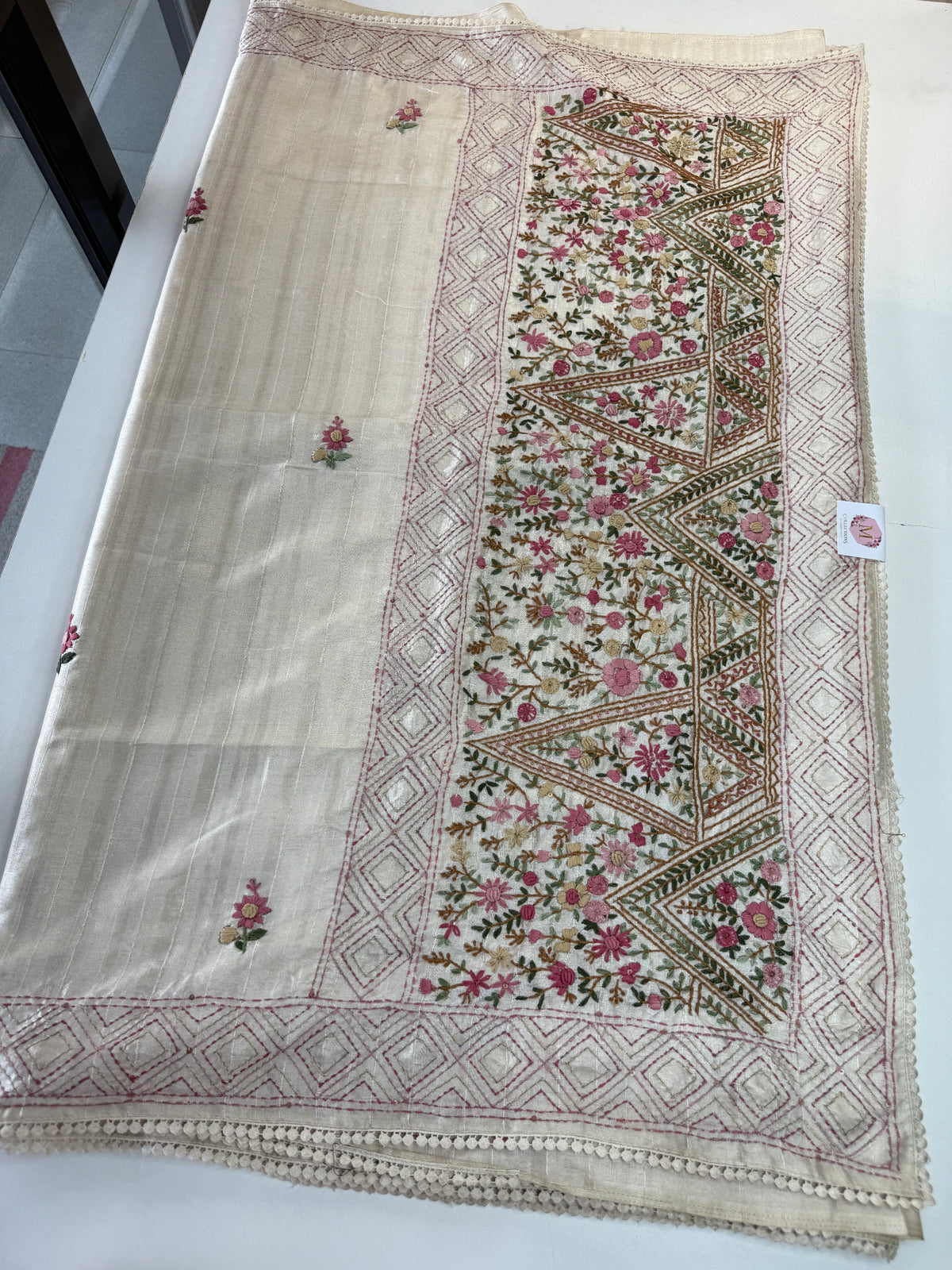 Soft Semi Tussar Saree/ 617B