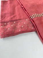Pure Chanderi unstitched salwar set /NC117