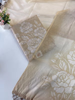 Linen cotton Unstitched salwar set / NC127