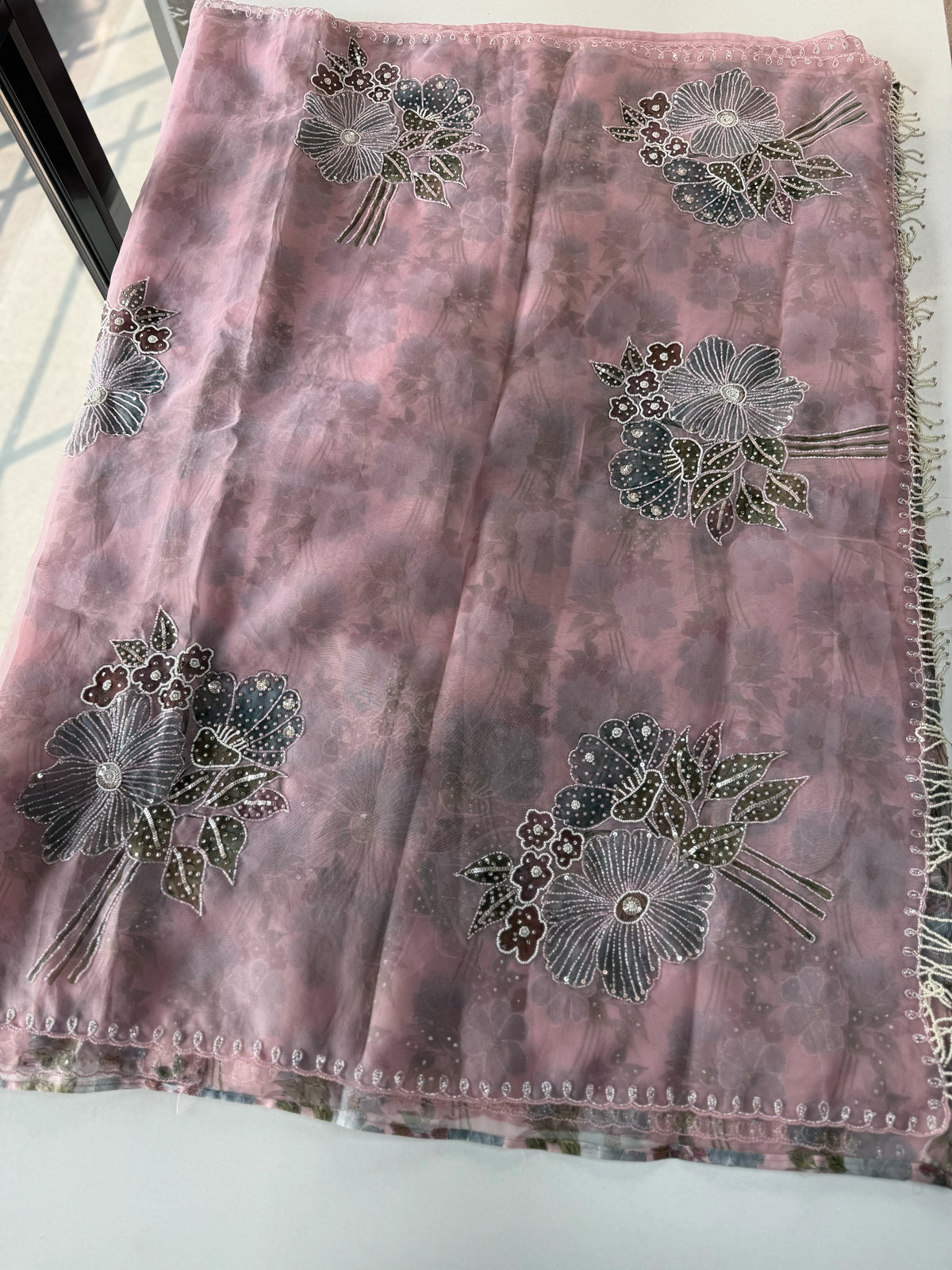 Organza Saree/ DG286