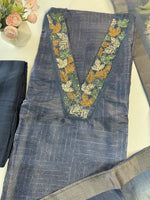 Tissue Crush unstitched salwar set / U4595