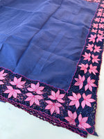 Silky kotta cutwork saree / NP04