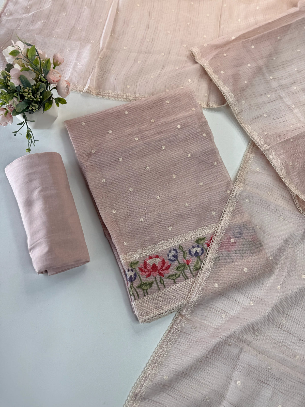 Silky kotta salwar set / U5197