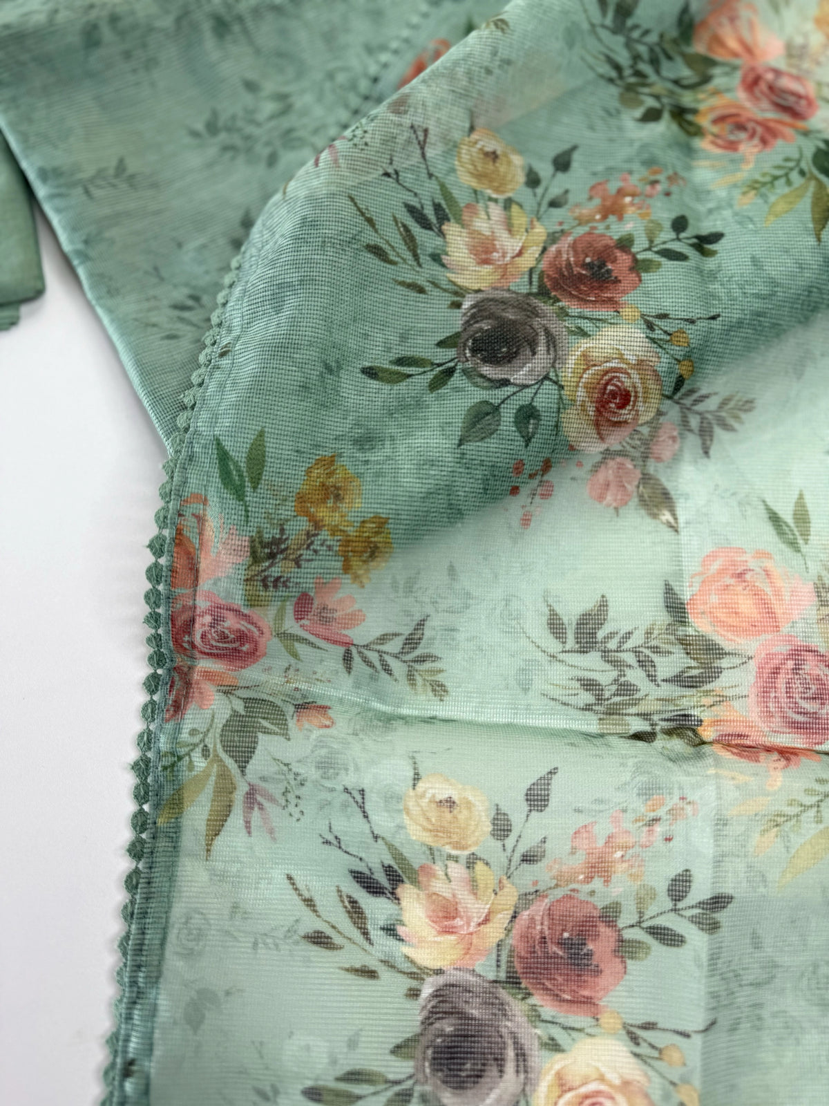 Silky kotta unstitched salwar set / U4360