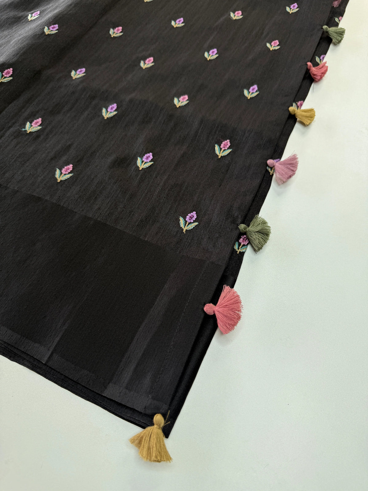 Semi Jute Saree/ 1387