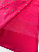 Semi Jute Saree/ 1387