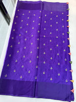 Semi Jute Saree/ 1387