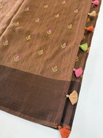 Semi Jute Saree/ 1387