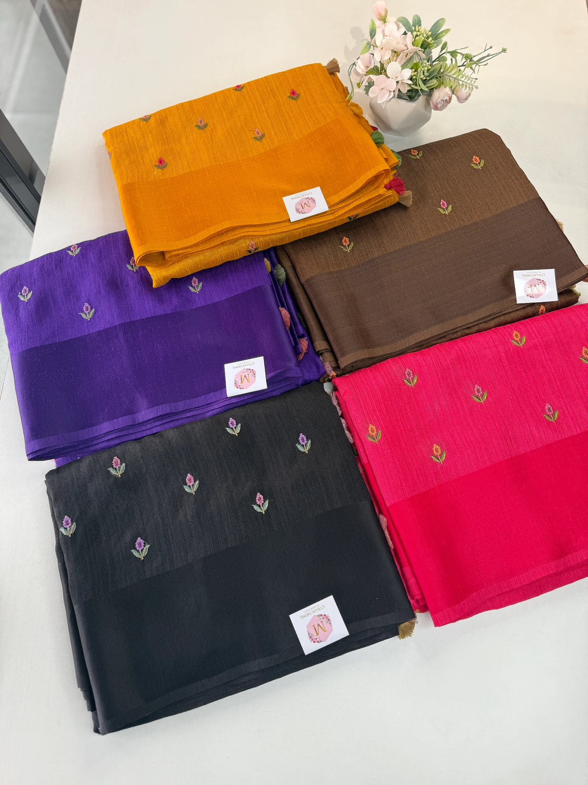 Semi Jute Saree/ 1387