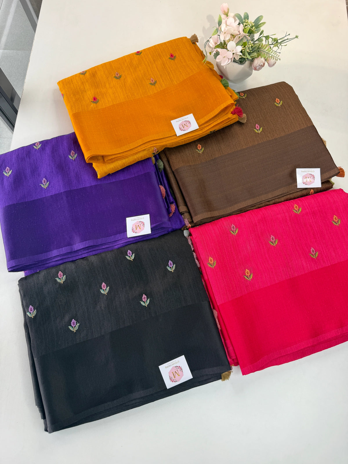 Semi Jute Saree/ 1387