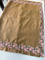 Crushed crape saree / SA7960