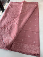 Chanderi Organza blended saree/ 5675