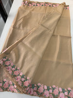 Crushed crape saree / SA7960