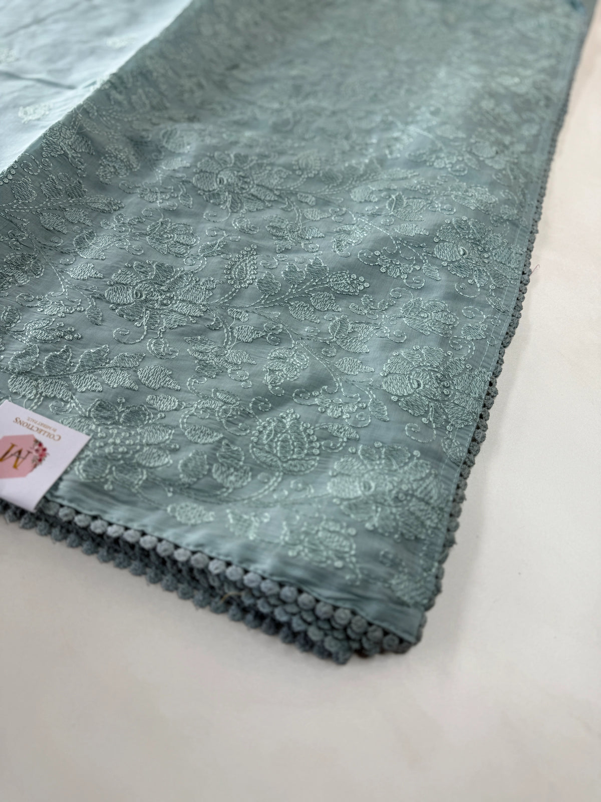Chanderi Organza blended saree/ 5675
