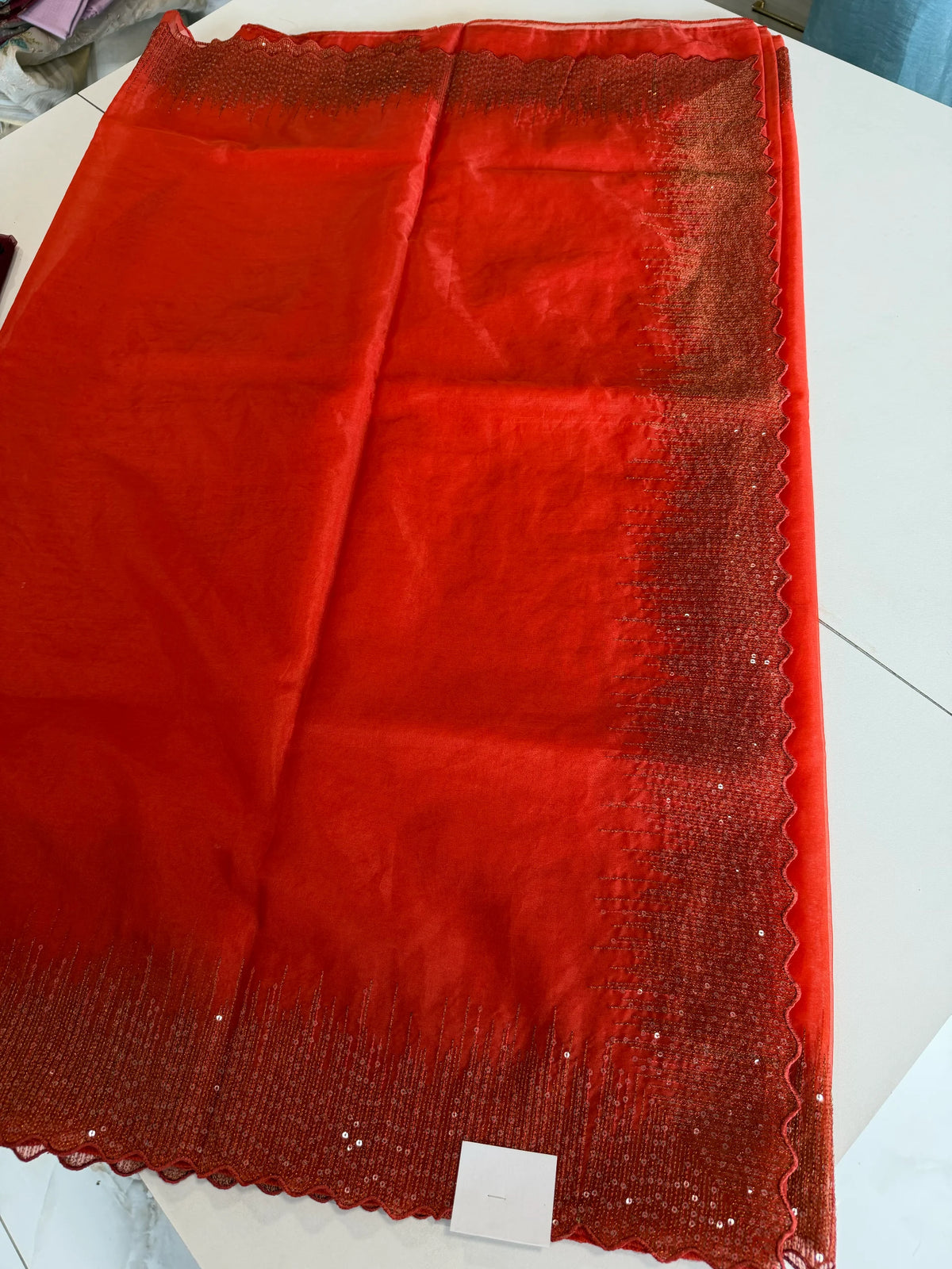 Soft organza saree/ CW296