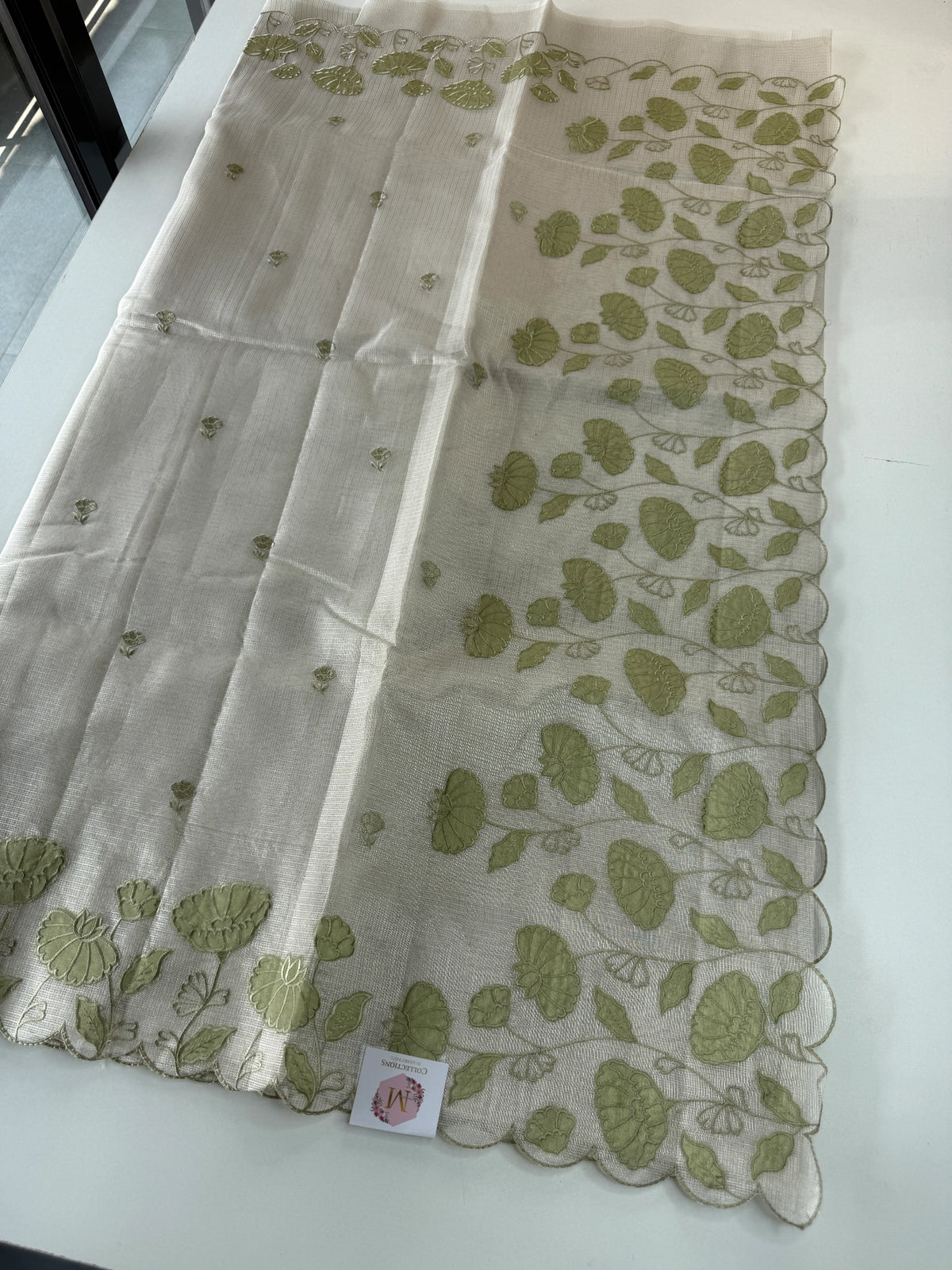 Tissue Saree(Silver Tissue)/ 121EFS