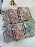 Tissue Saree (Silver)/ 121EFS