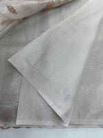 Tissue Saree (Silver)/ 121EFS