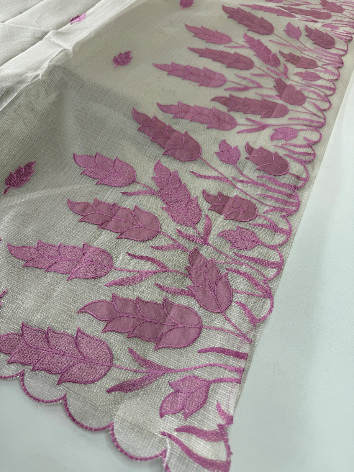 Tissue Saree (Silver)/ 121EFS