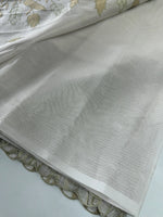 Tissue Saree (Silver)/ 121EFS