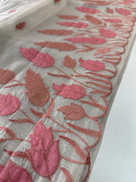 Tissue Saree (Silver)/ 121EFS