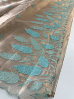 Tissue Saree(Gold)/ 121EFS