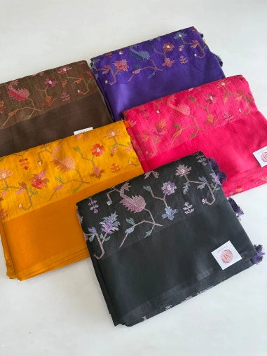 386C/ semi jute saree