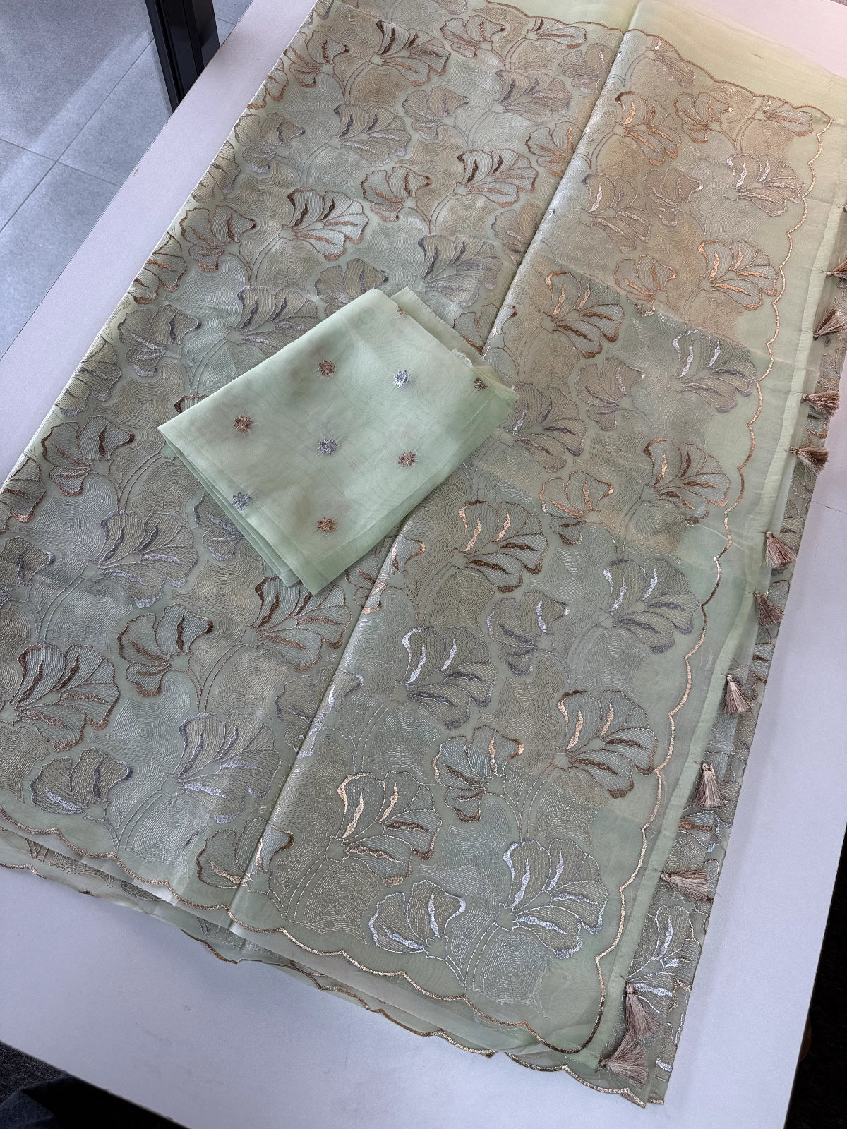 Organza Saree / STU12