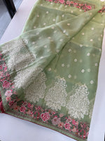 Crushed Premium crape saree/ SC222