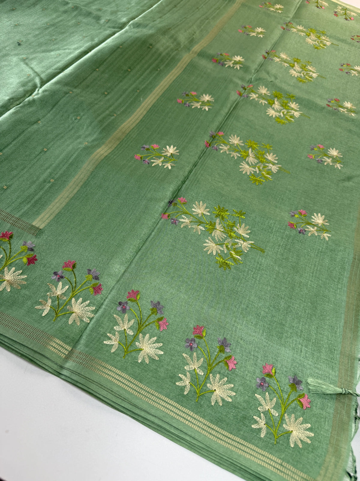 Soft Semi Tussar Saree/ FS456
