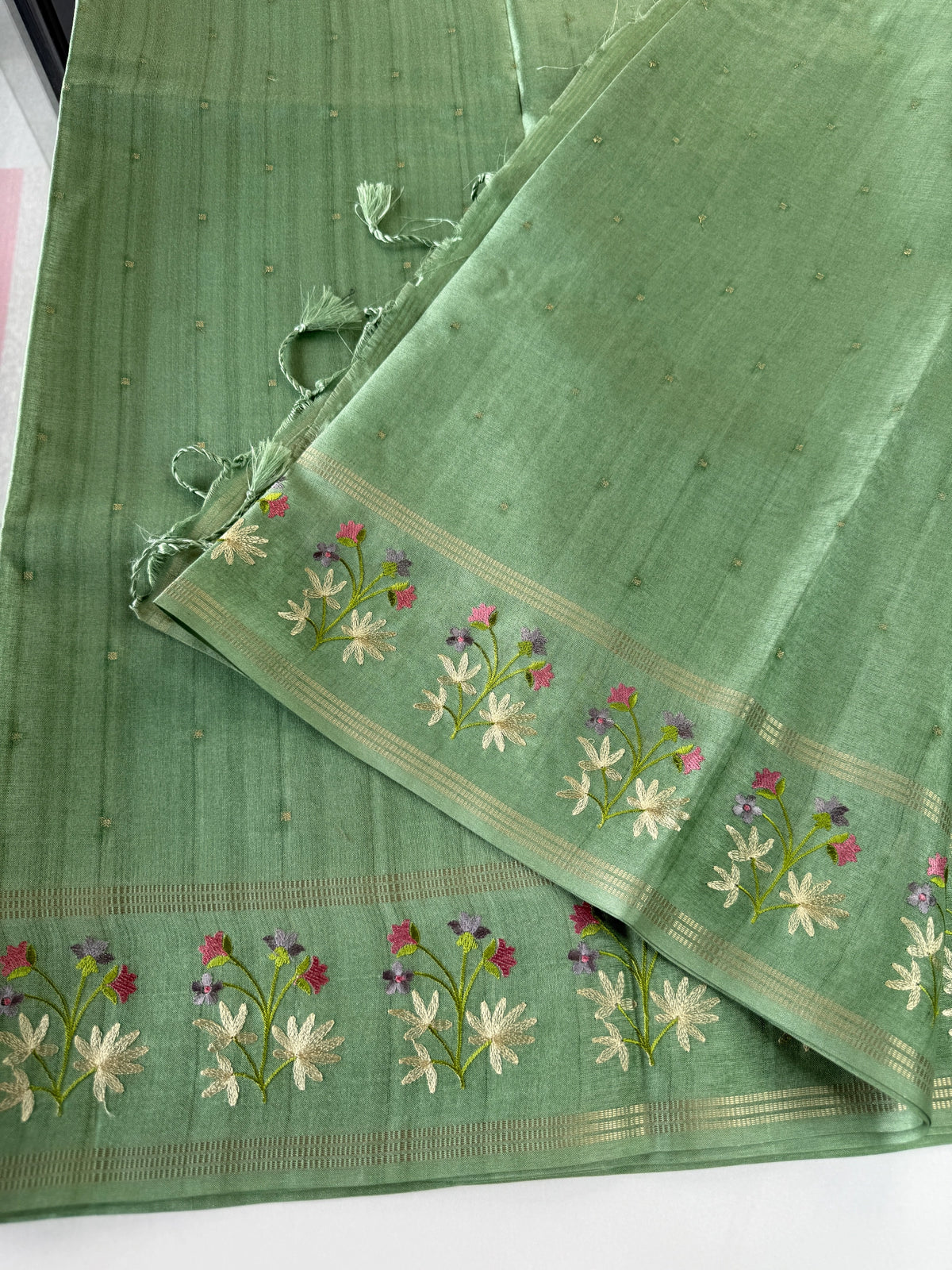 Soft Semi Tussar Saree/ FS456