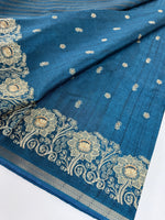 Soft semi Tussar saree/ D181