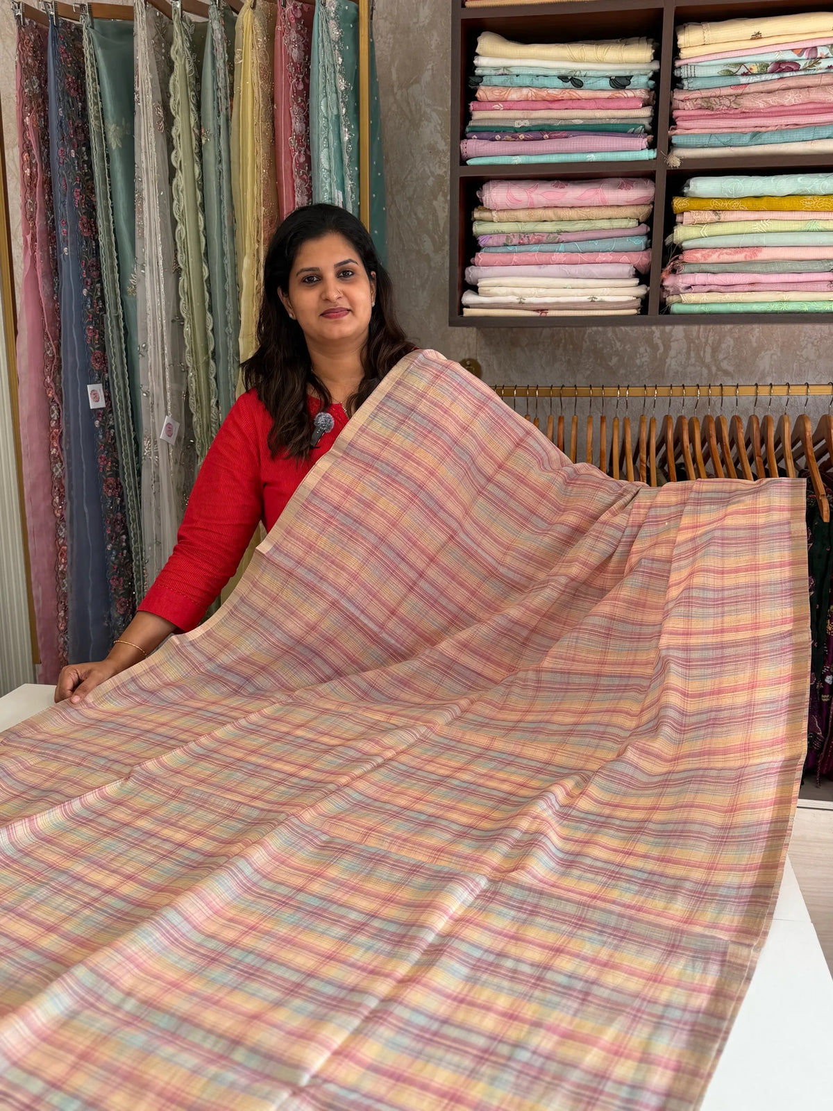 Soft Chanderi saree/ AR103