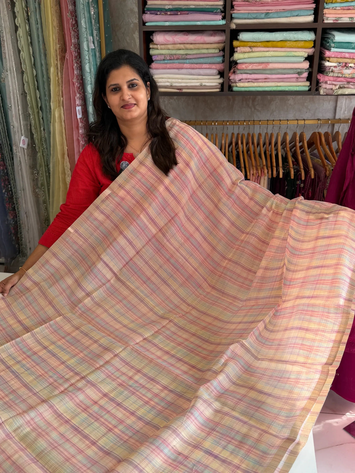 Soft Chanderi saree/ AR103