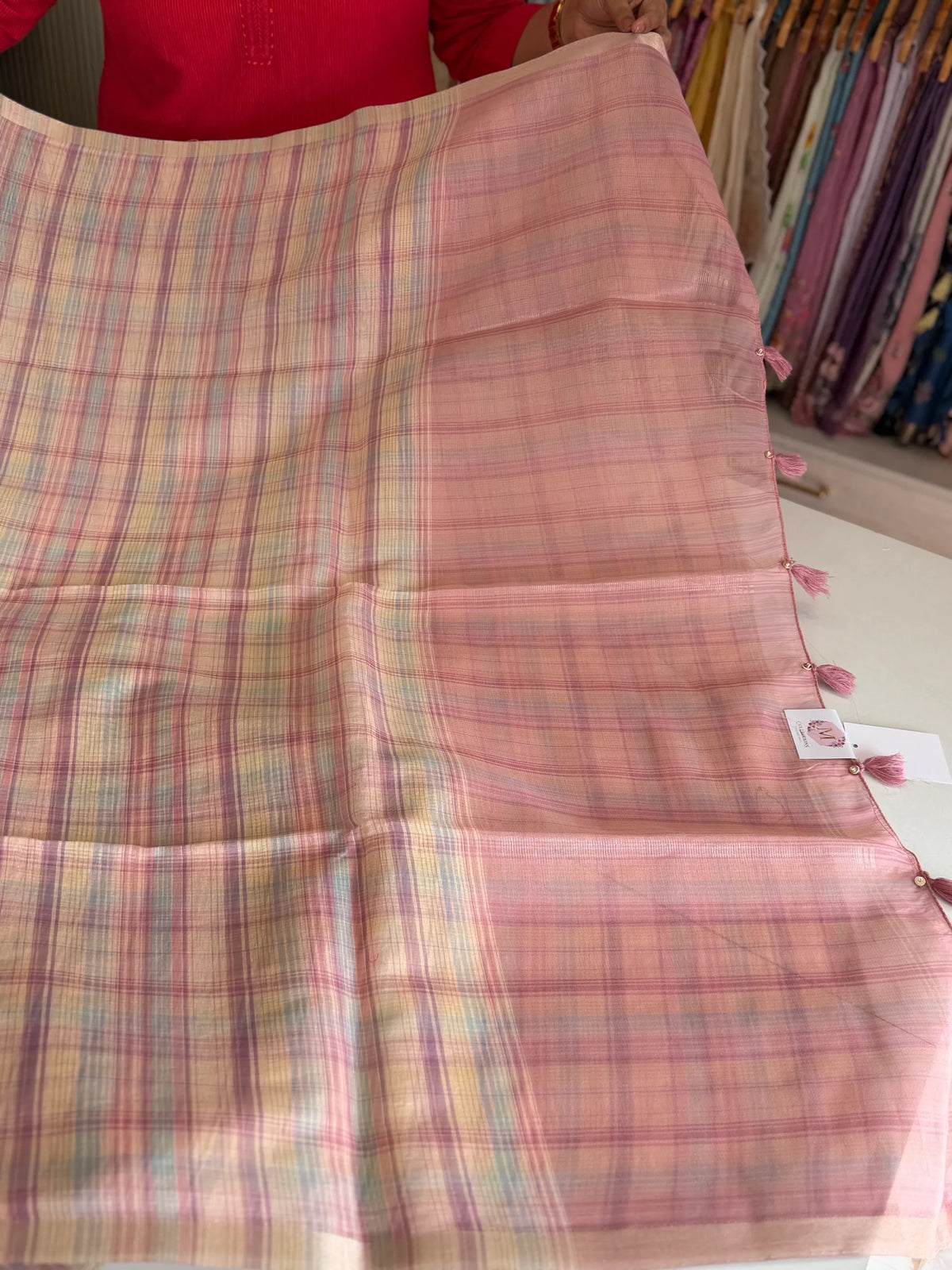 Soft Chanderi saree/ AR103