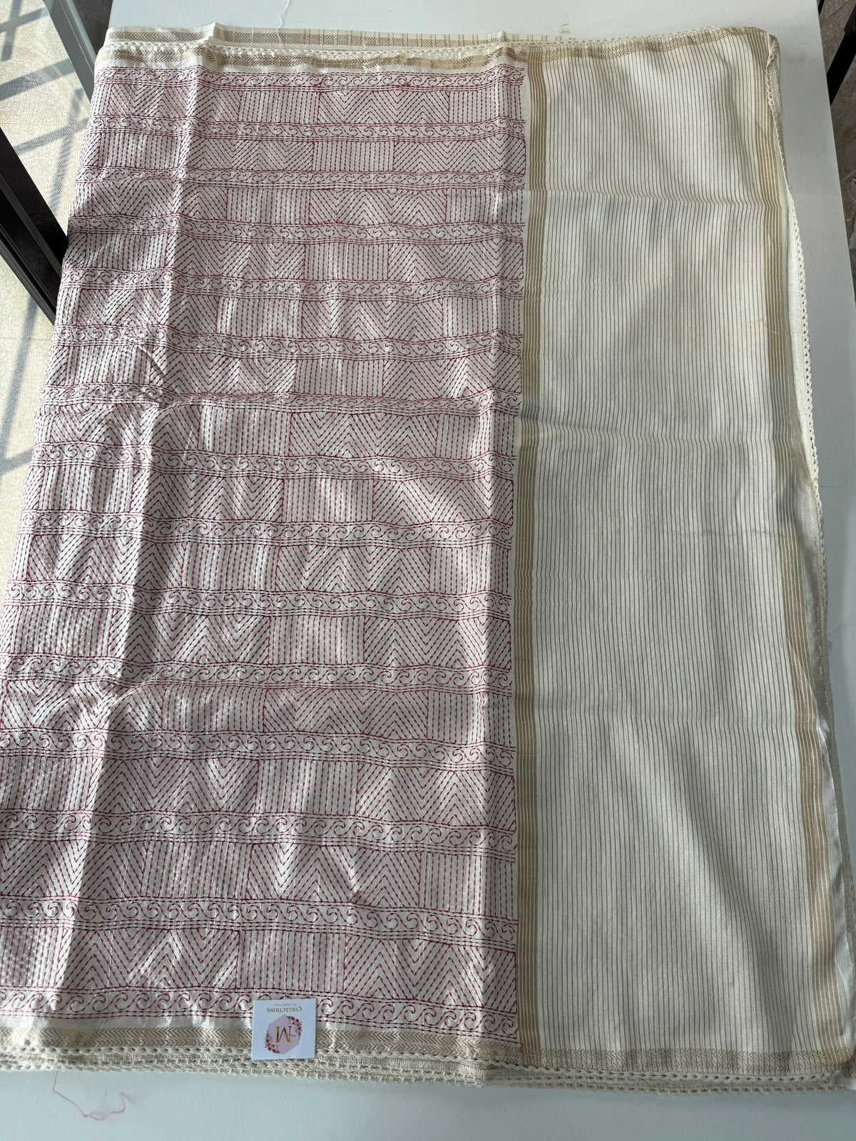 Soft semi Tussar saree/7684