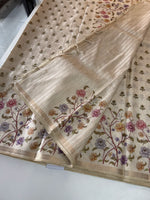 Soft semi Tussar saree /MD377