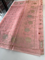 organza saree/ SS100