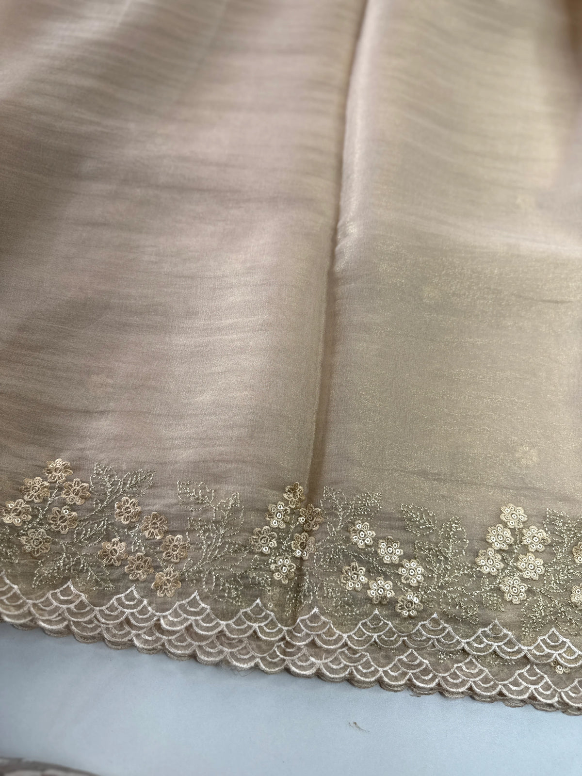 Organza blended saree/ BL924