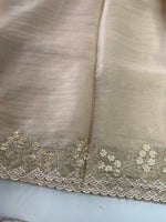 Organza blended saree/ BL924